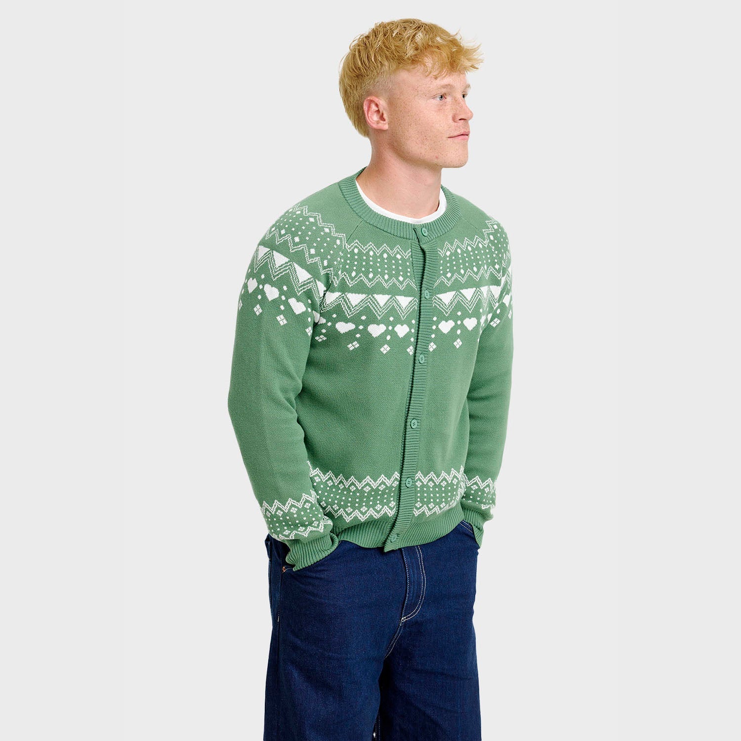 Enkel cardigan – Herr