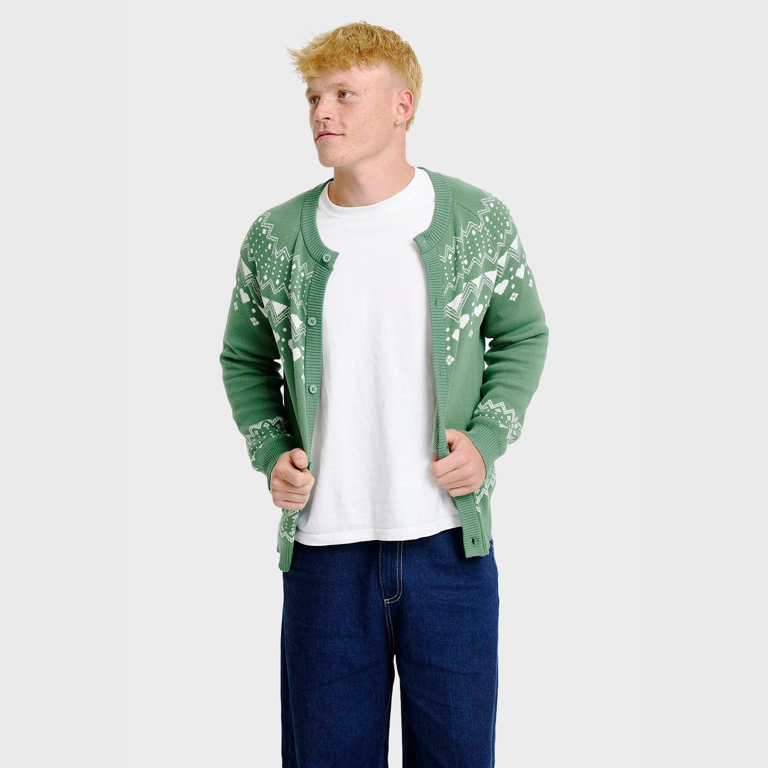 Enkel cardigan – Herr