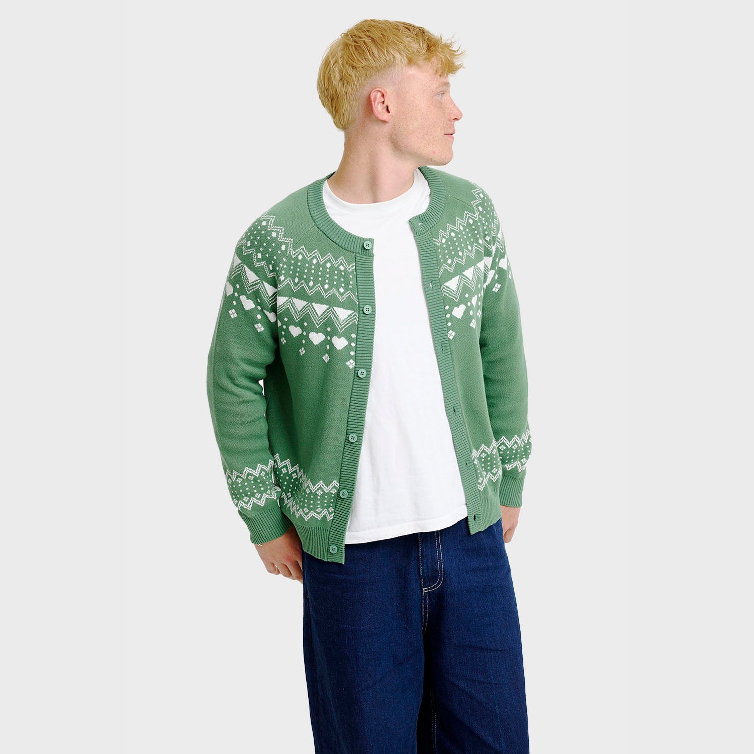 Enkel cardigan – Herr