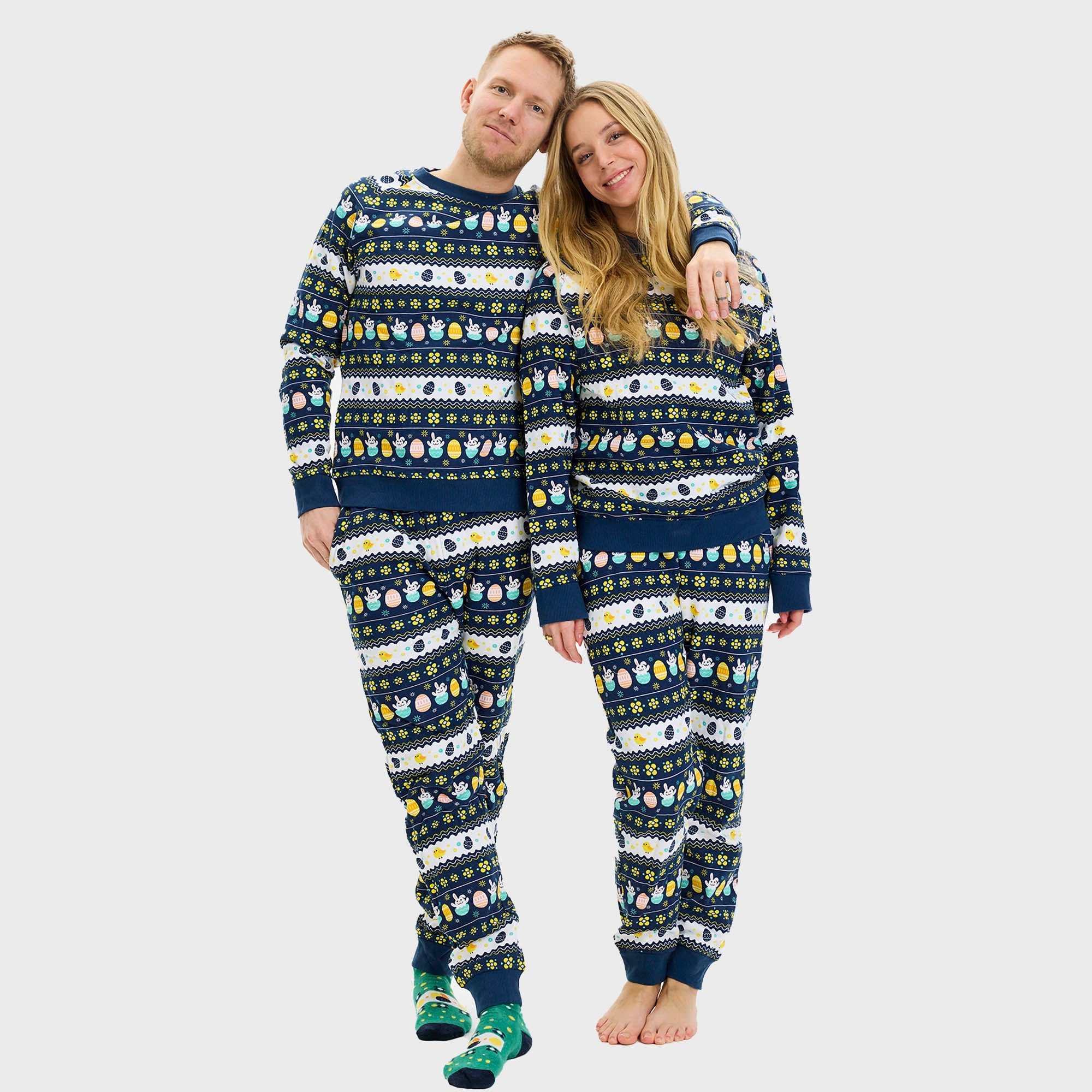 Påsksweatsuit Blå - Dam.