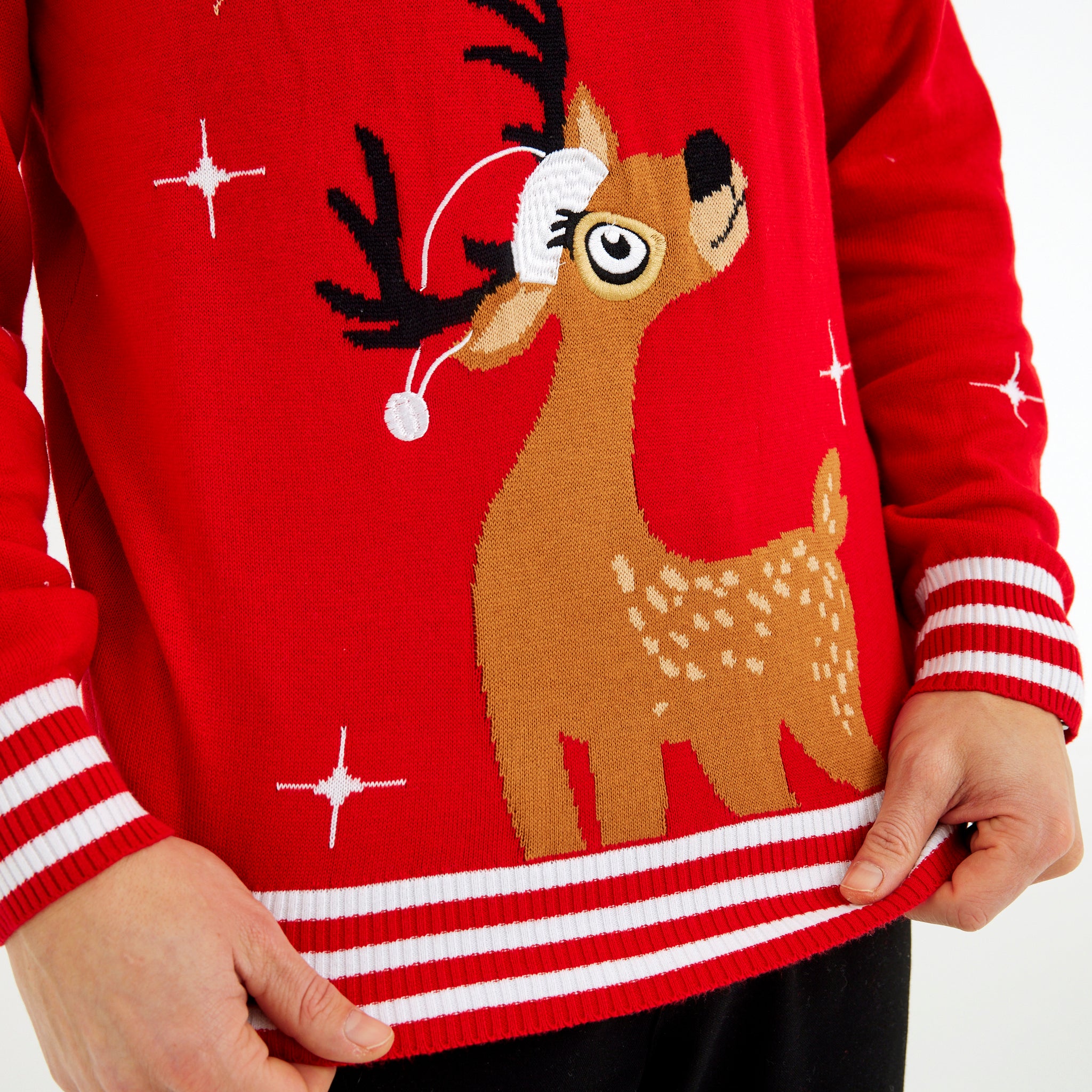 Oh Deer Sweater - Herr.