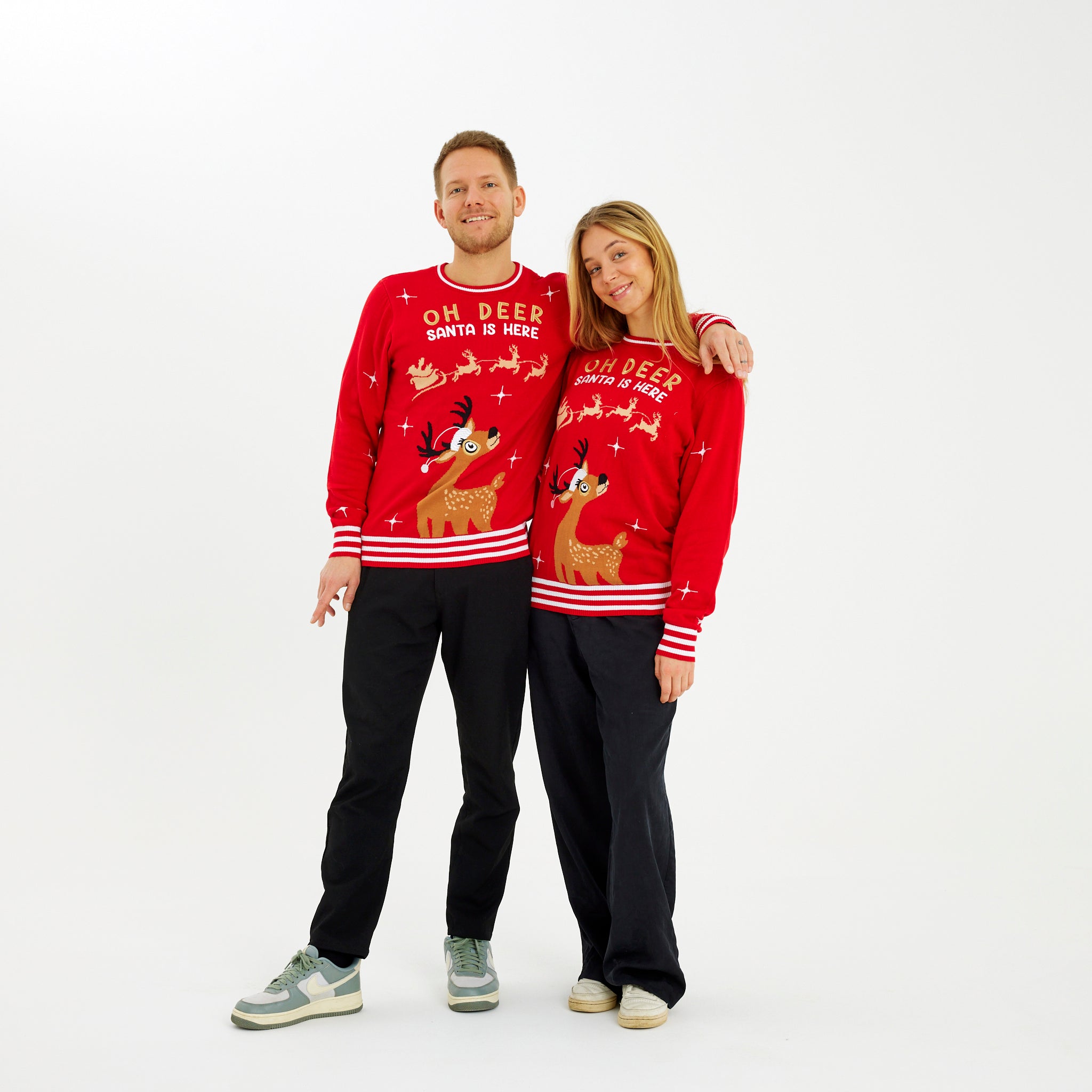 Oh Deer Sweater - Herr.