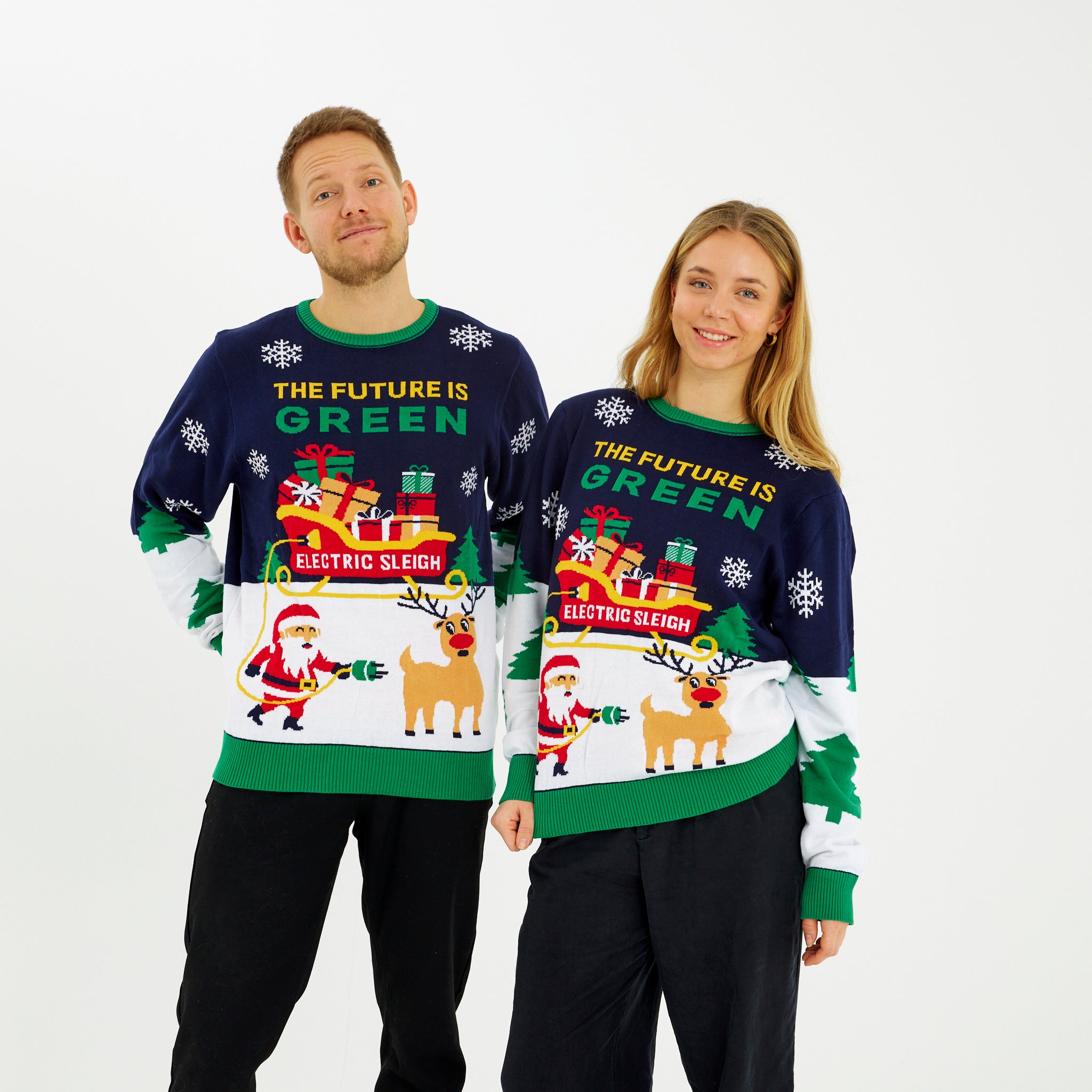 The Electric Christmas Sweater - Dam.