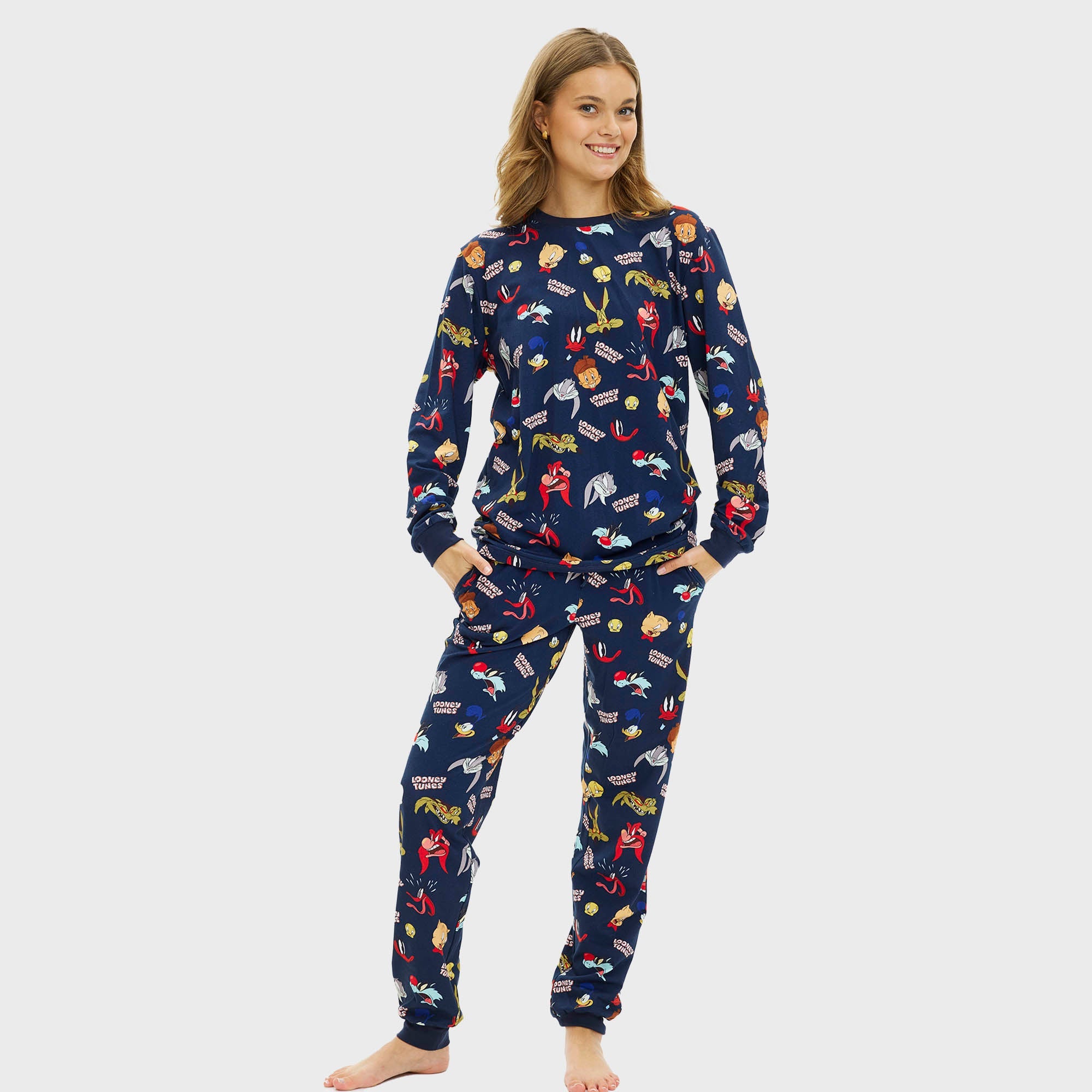 Looney Tunes julpyjamas - Dam