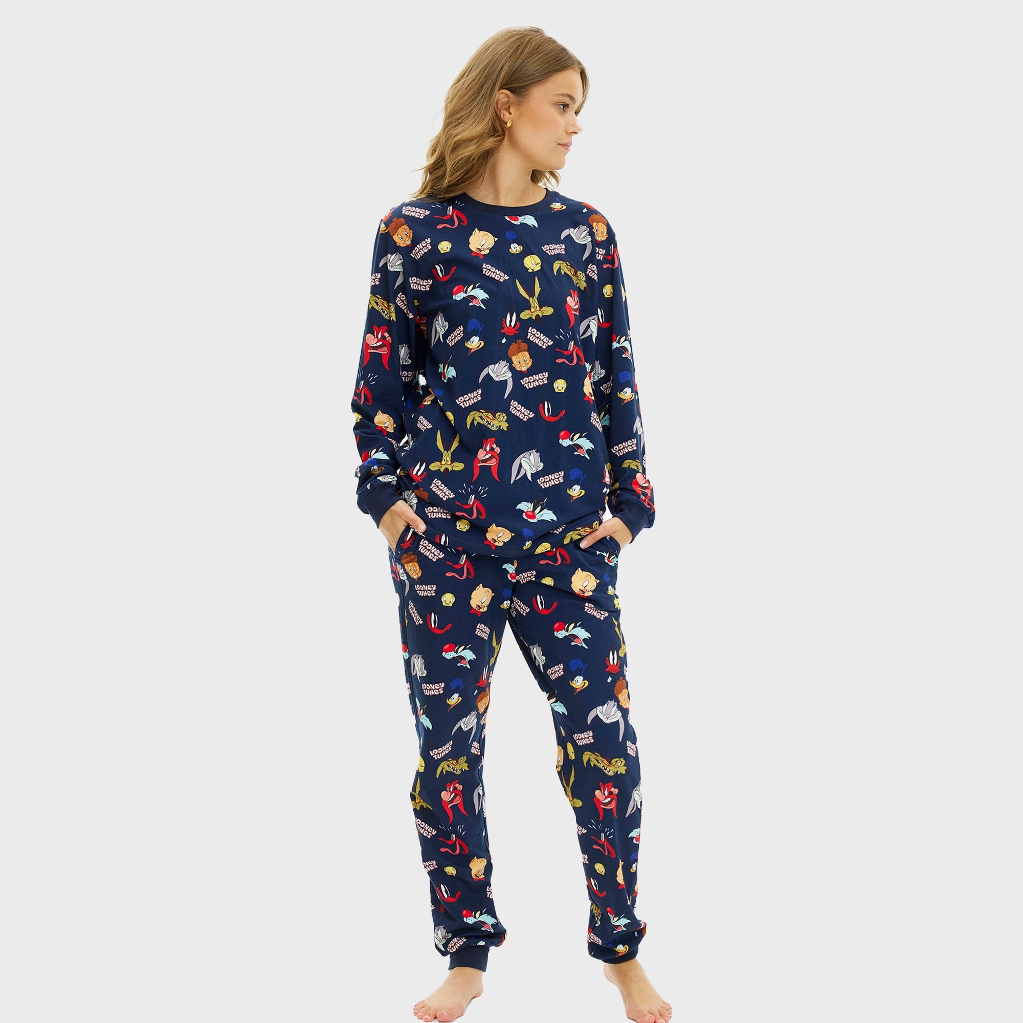 Looney Tunes julpyjamas - Dam