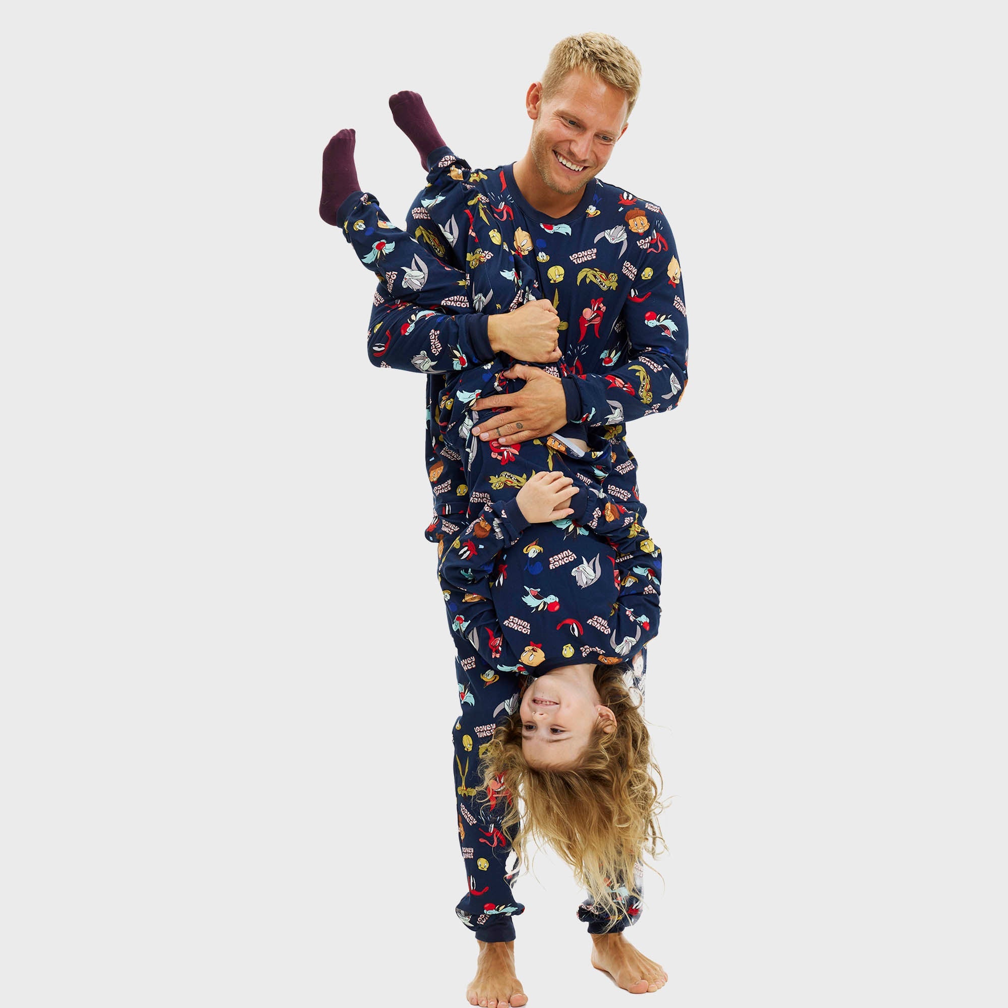 Looney Tunes julpyjamas barn