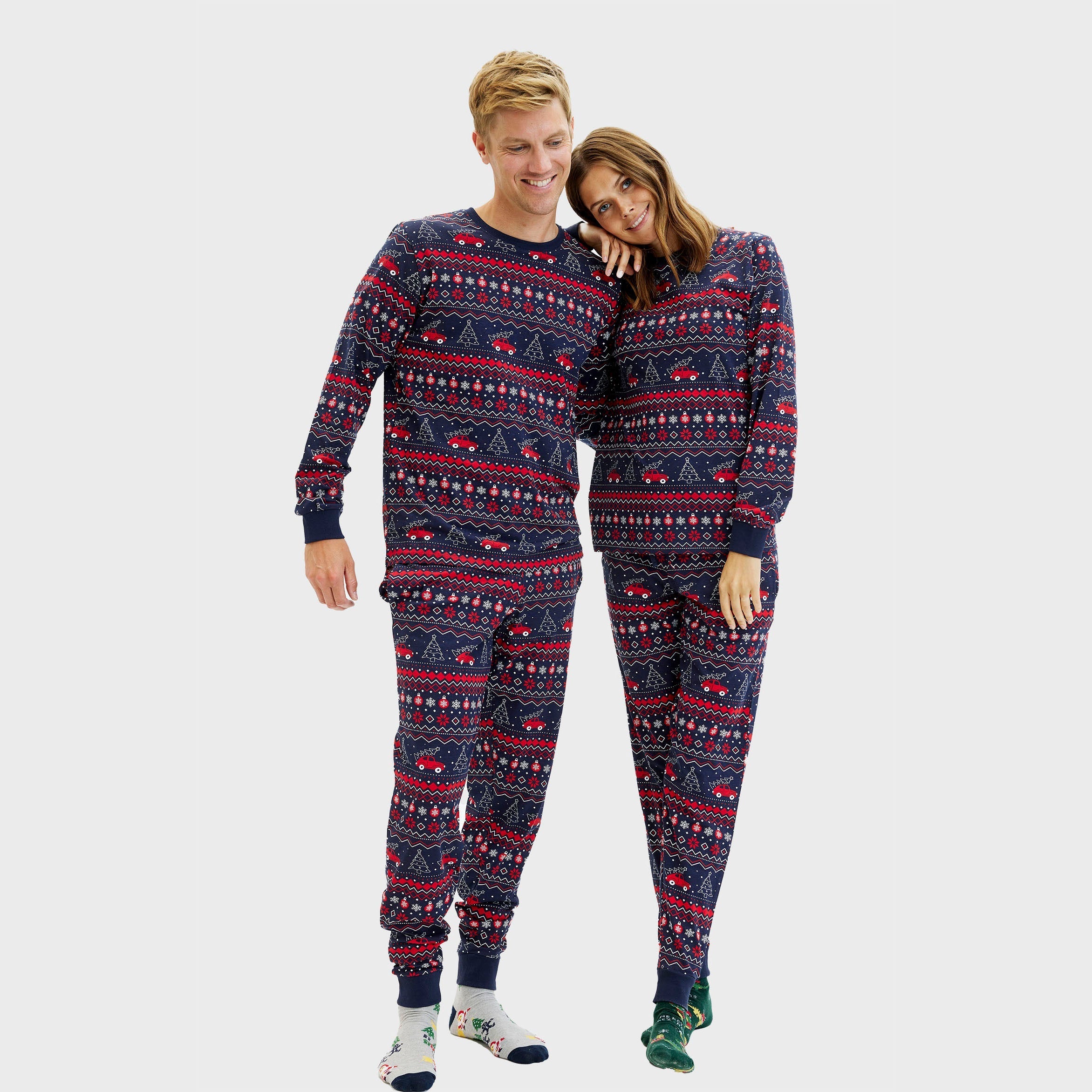 Driving home for Christmas Julpyjamas - Dam