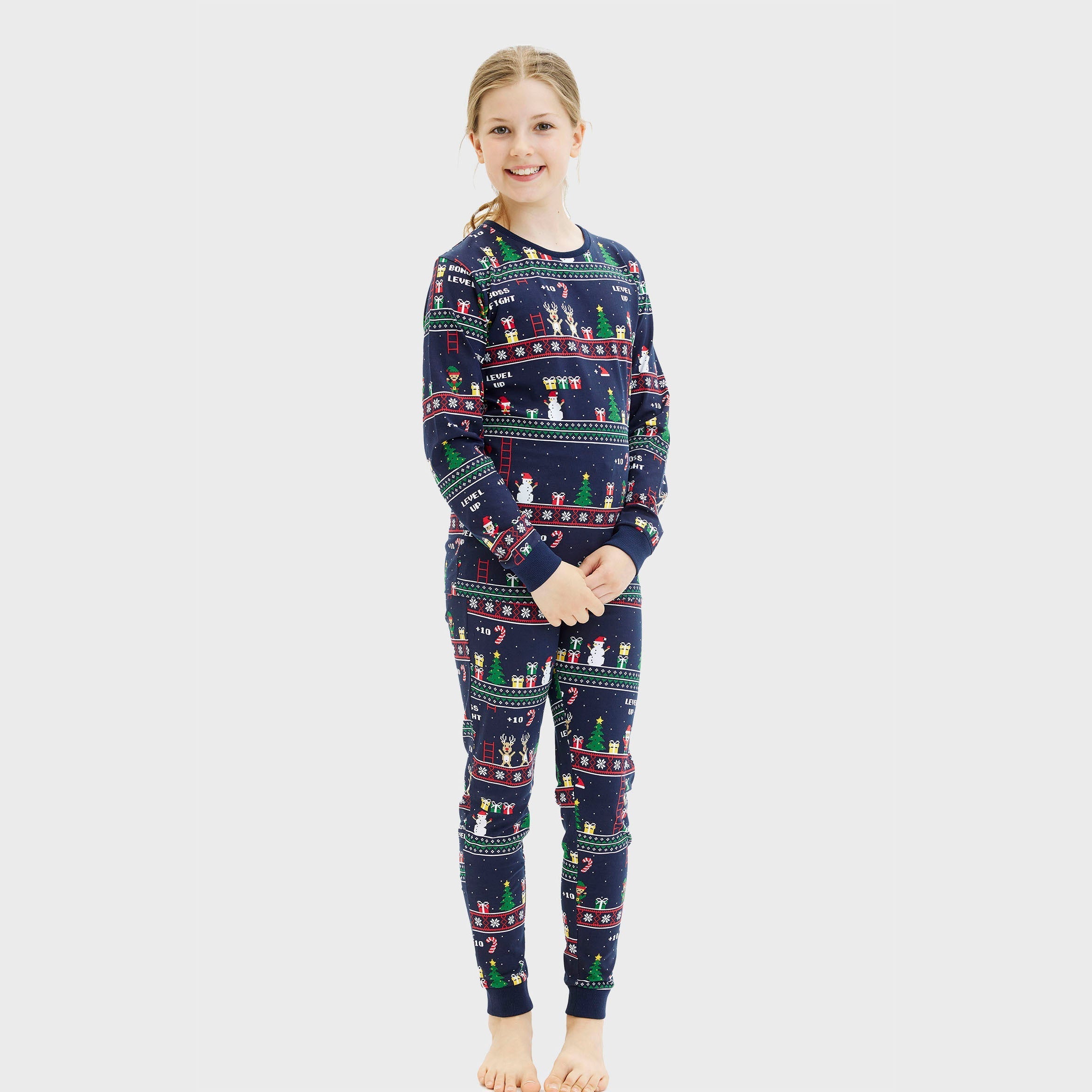 Vintage gamer Julpyjamas - Barn