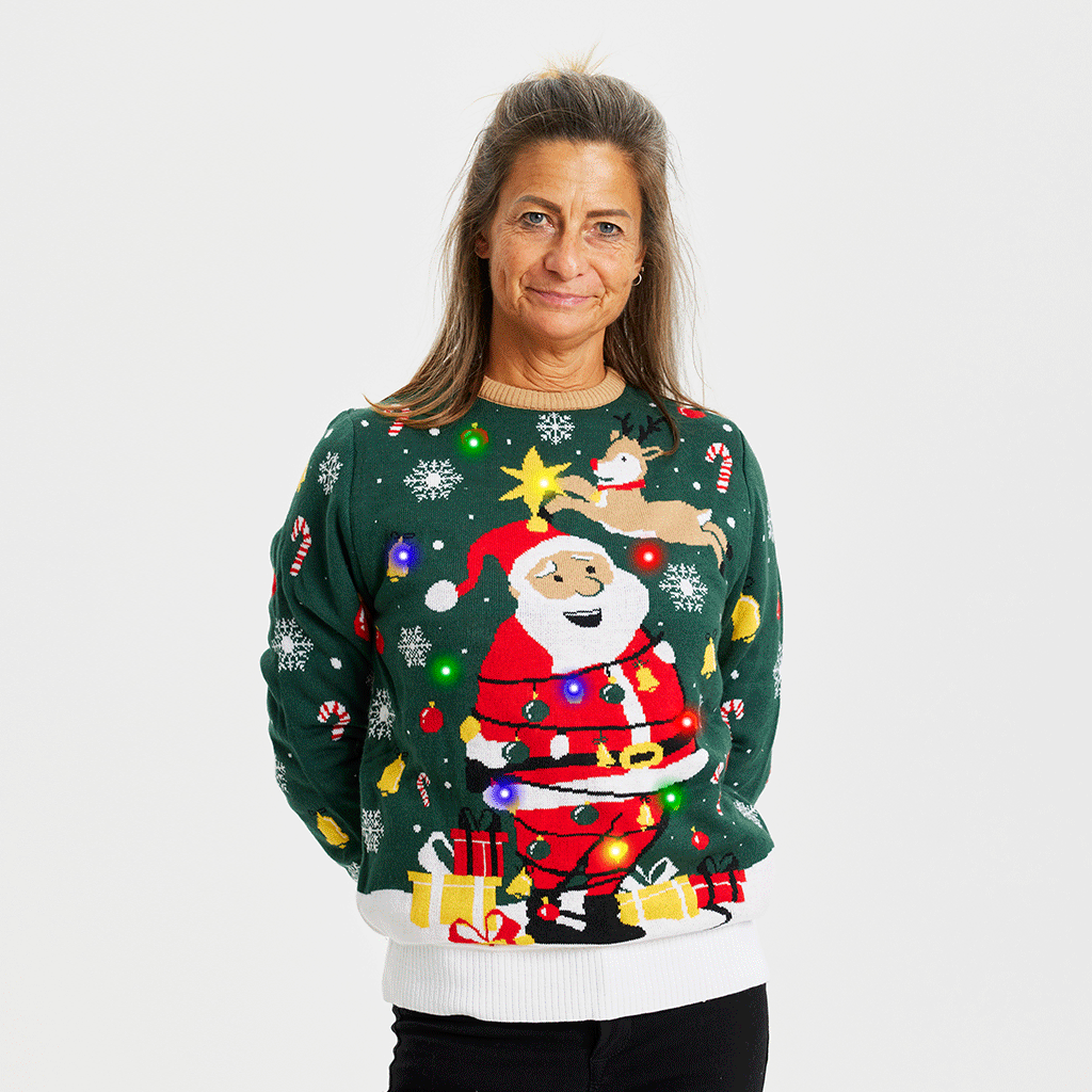 Santa Christmas Star - Dam