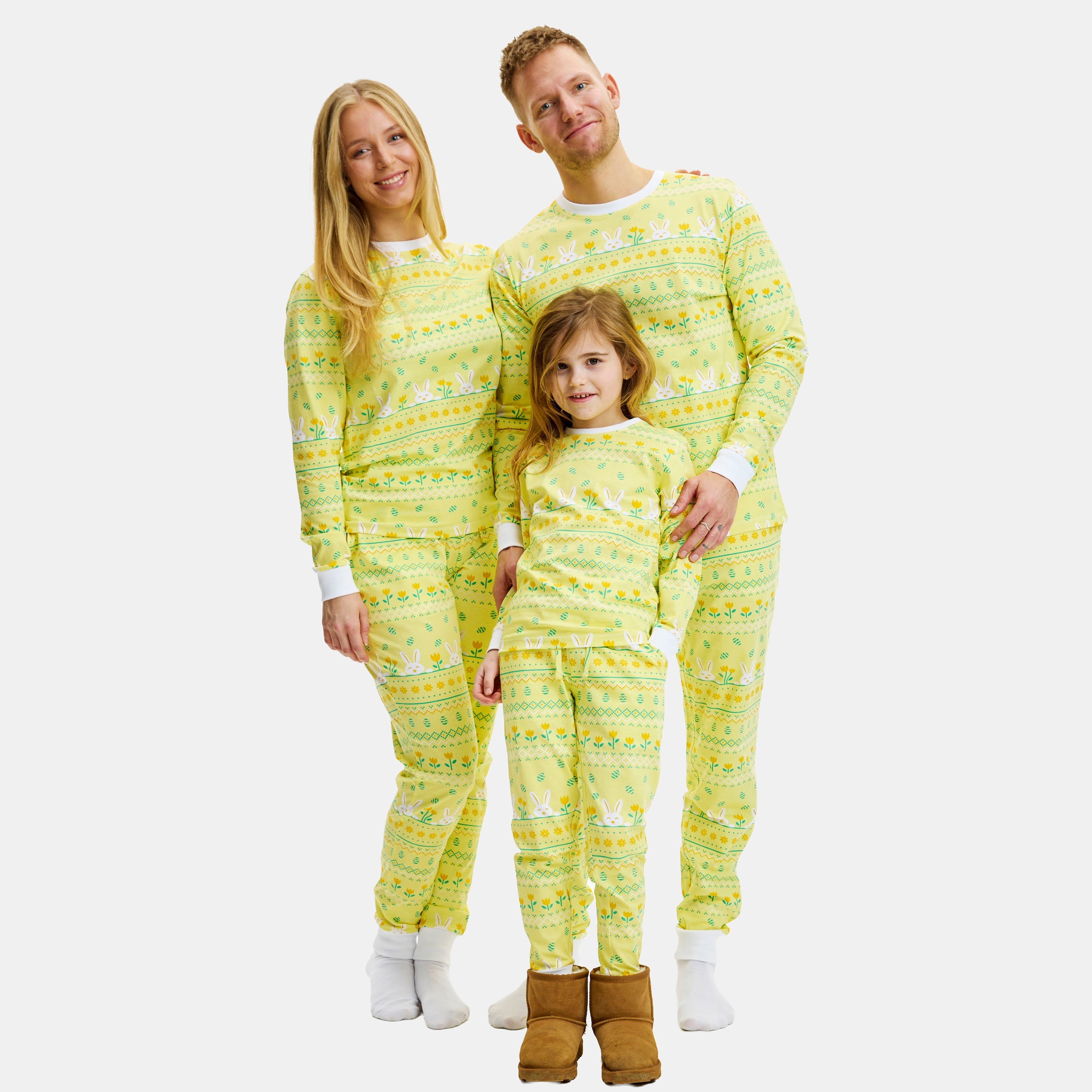 Elegant kanin påskpyjamas - Herr