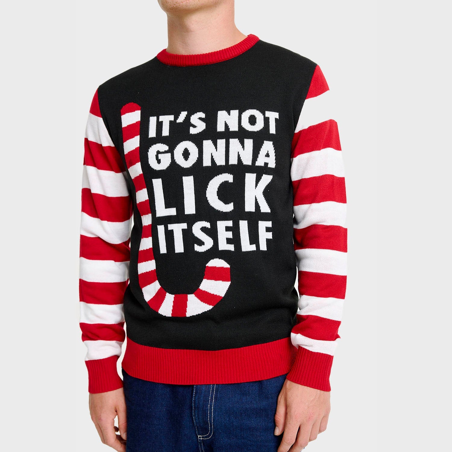 Candy Cane jultröja – Herr