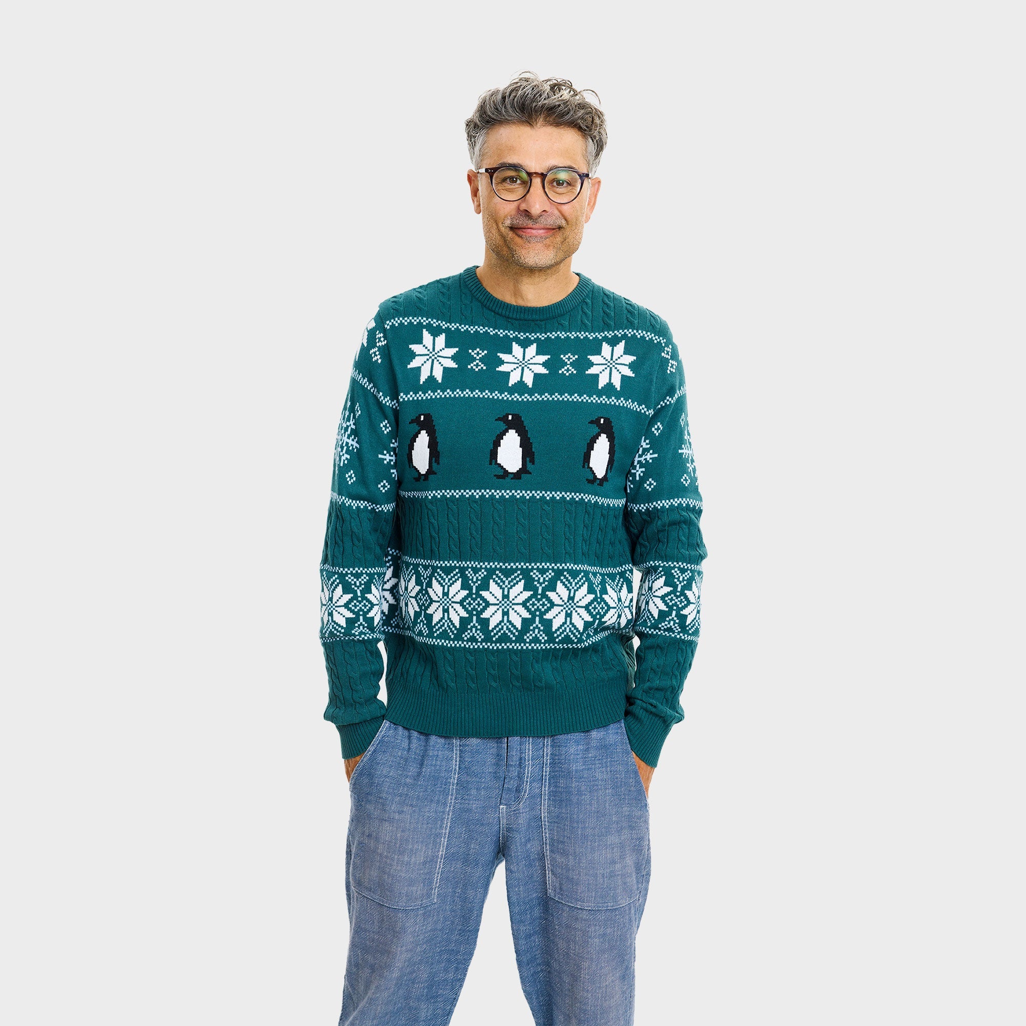 Pingvinens Jultröja - Herr
