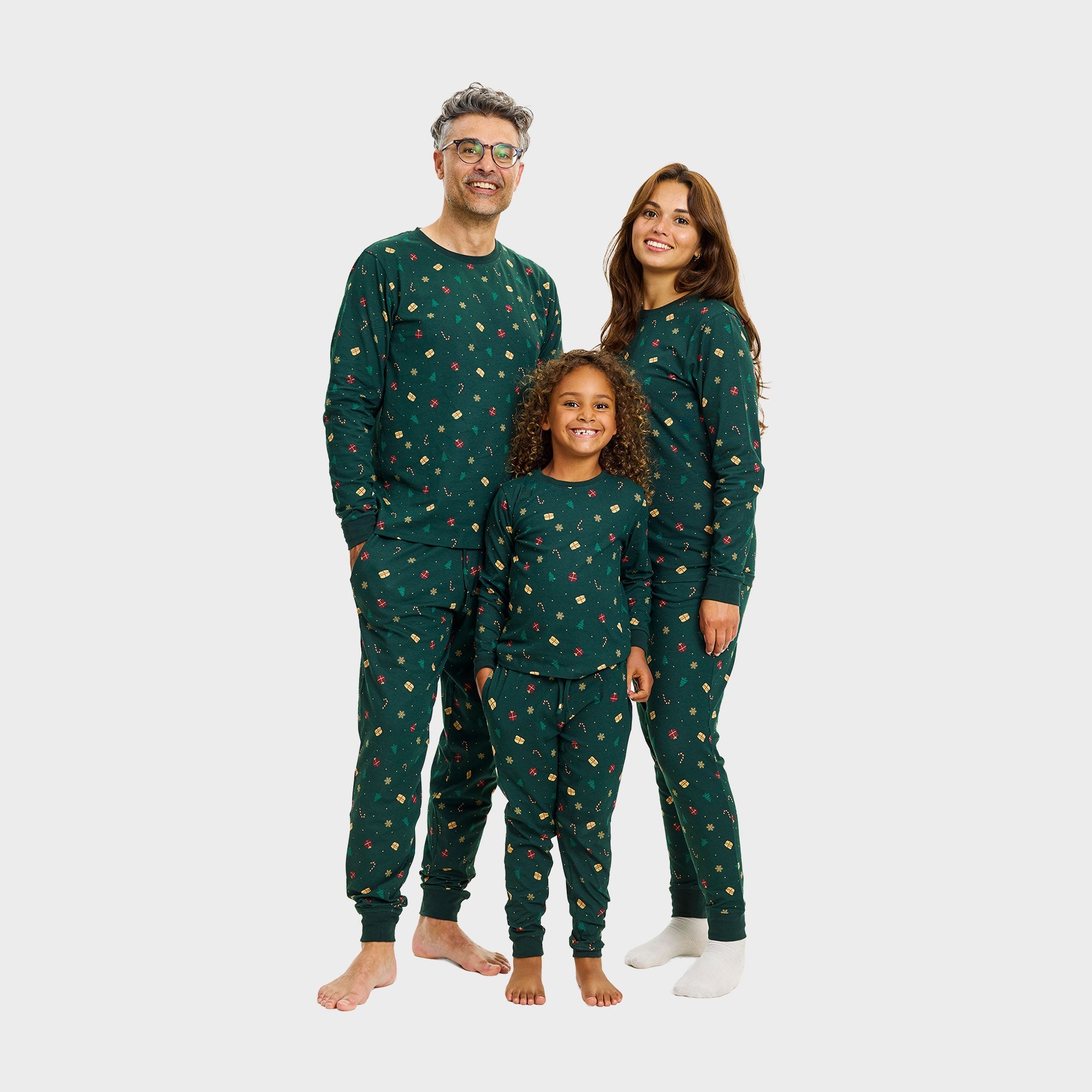 Juldröm Julpyjamas Grön - Herr
