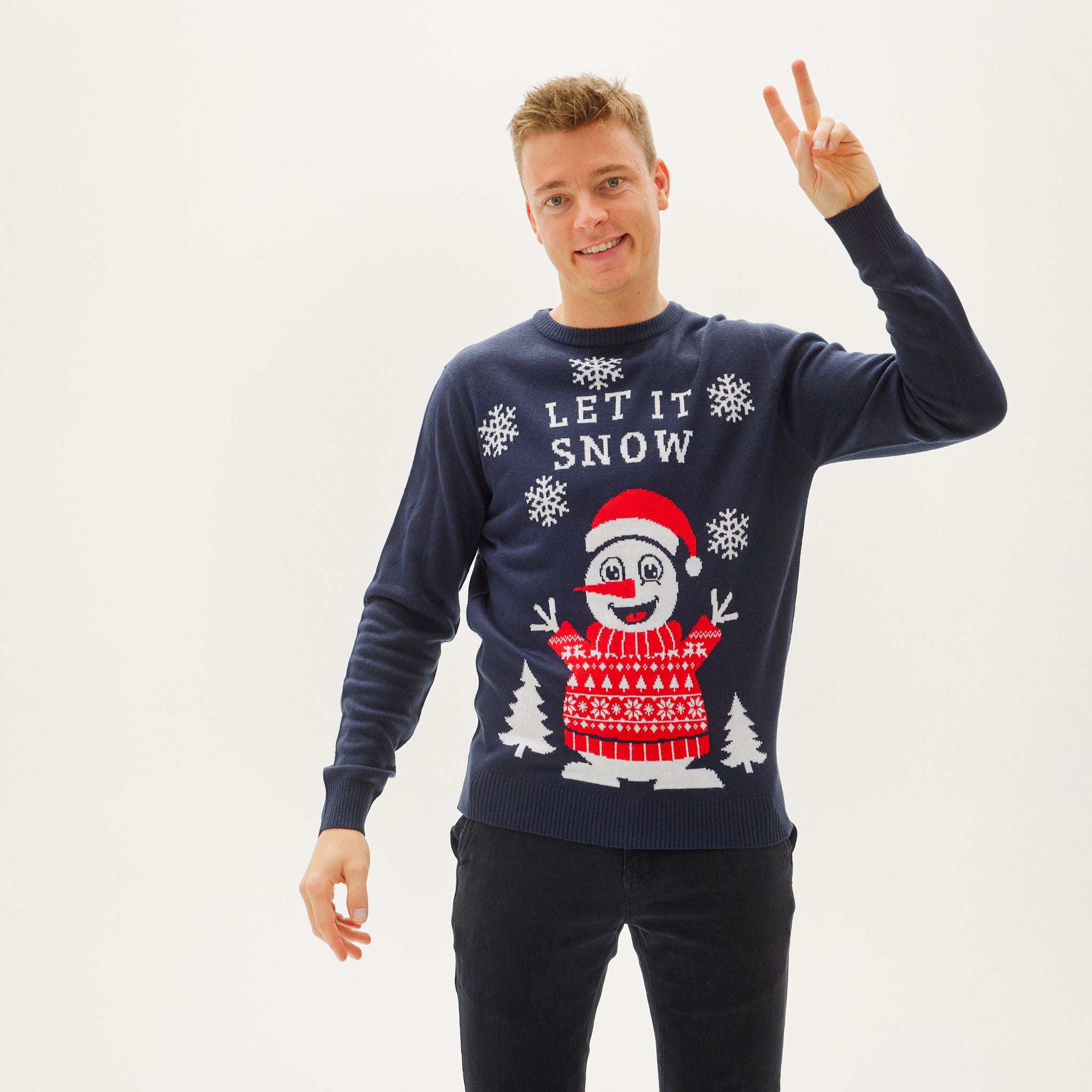 Let It Snow Sweater - Herr