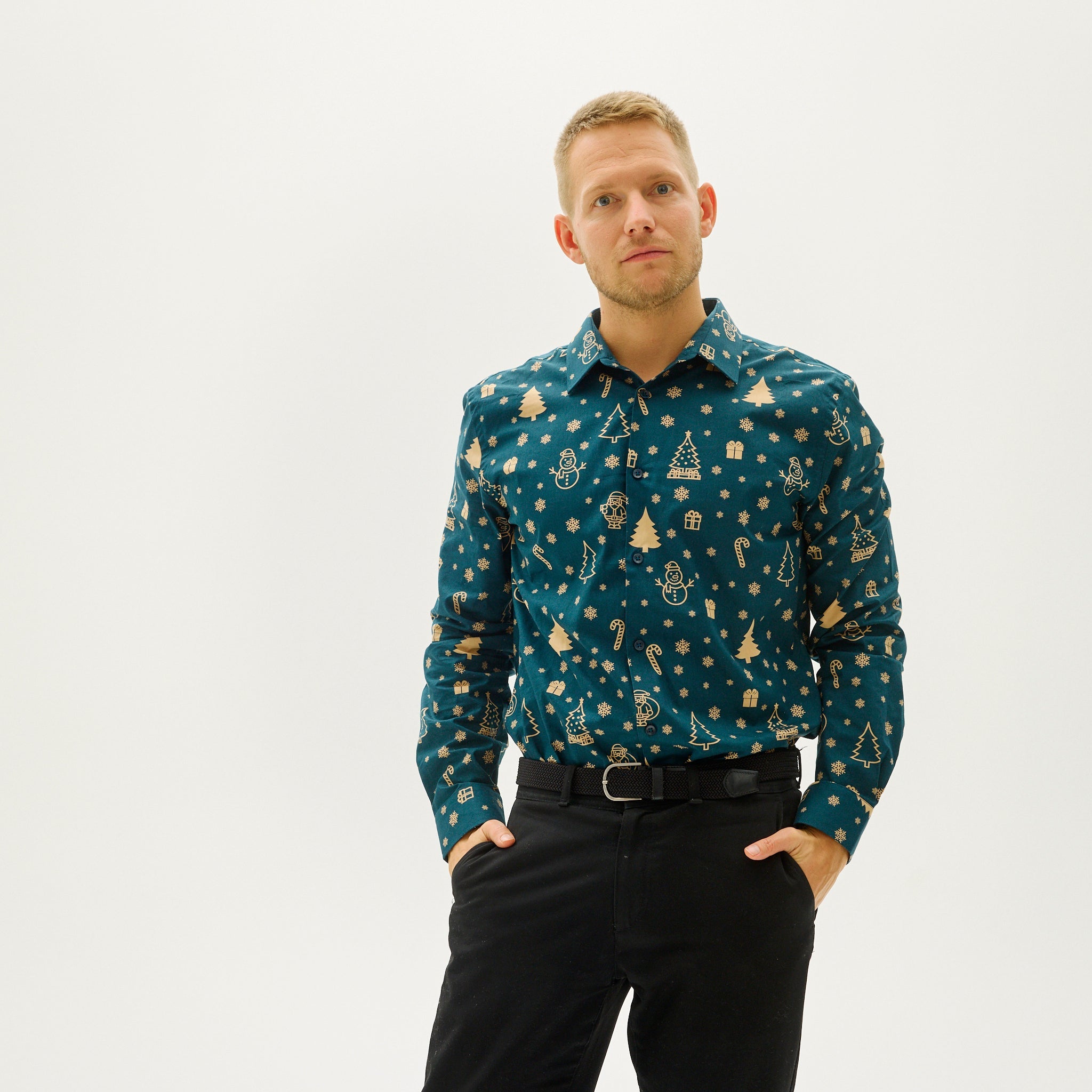 The Snowman's Christmas Shirt - Herr.