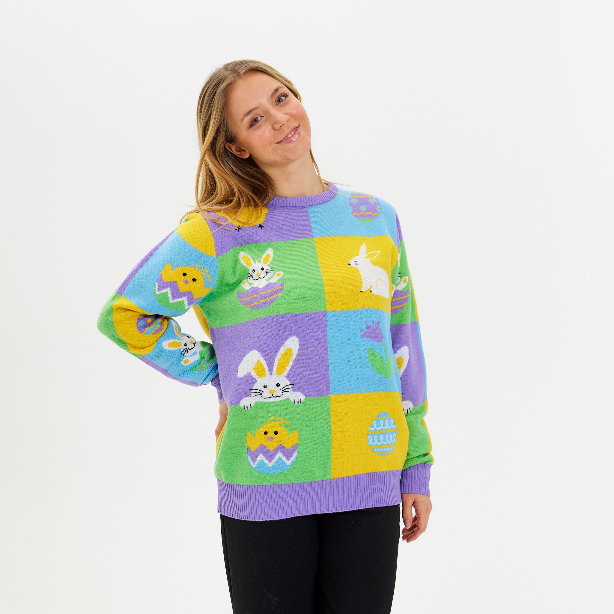 Patchwork Påsktröjan - Herr