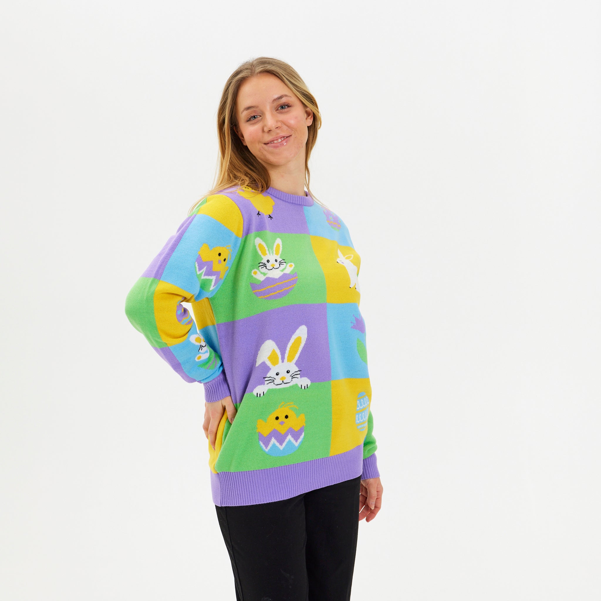 Patchwork Påsktröjan - Herr