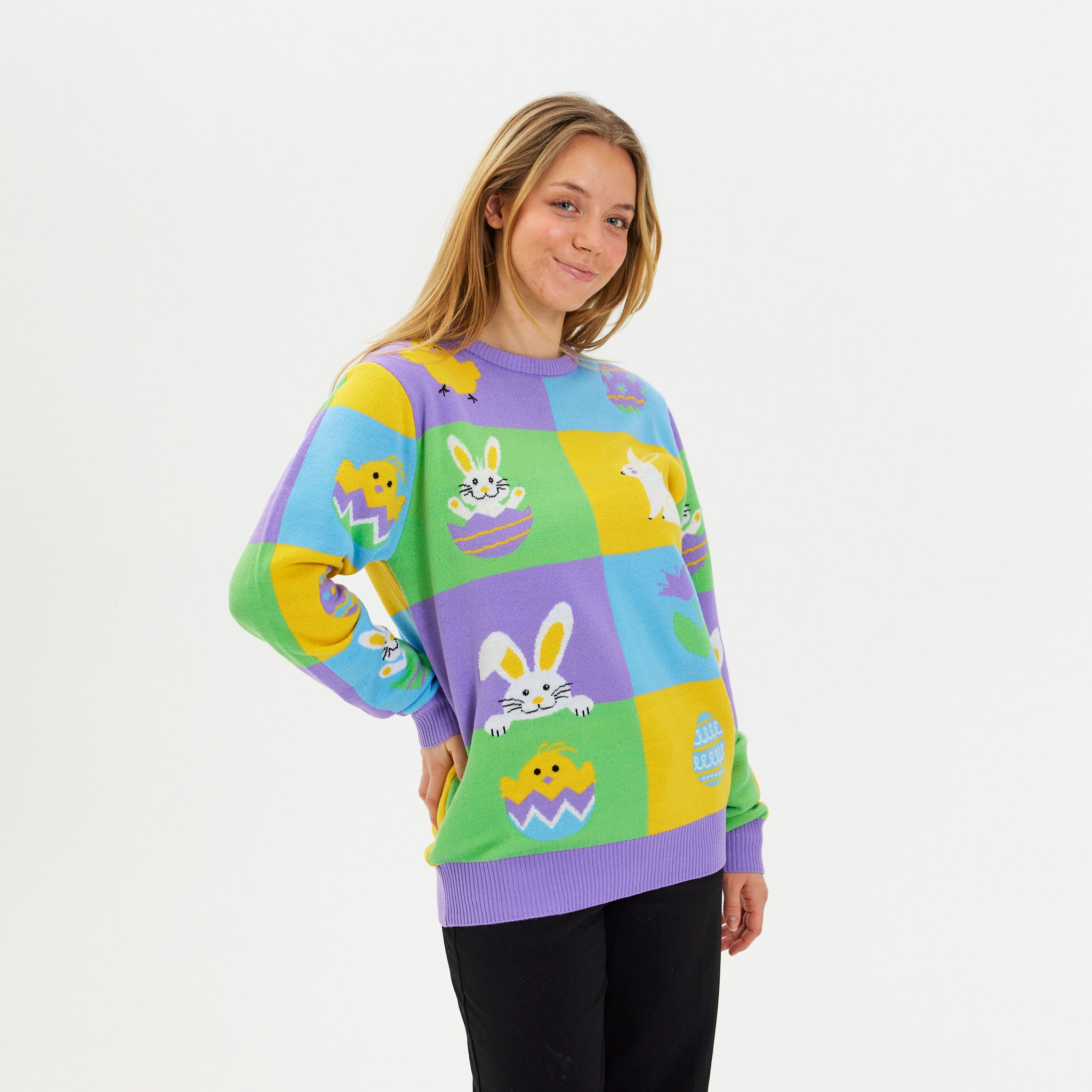 Patchwork Påsktröjan - Herr