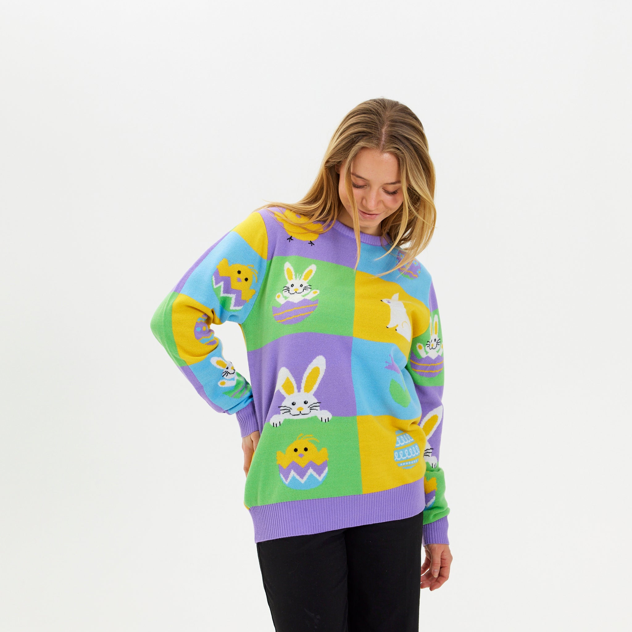 Patchwork Påsktröjan - Herr