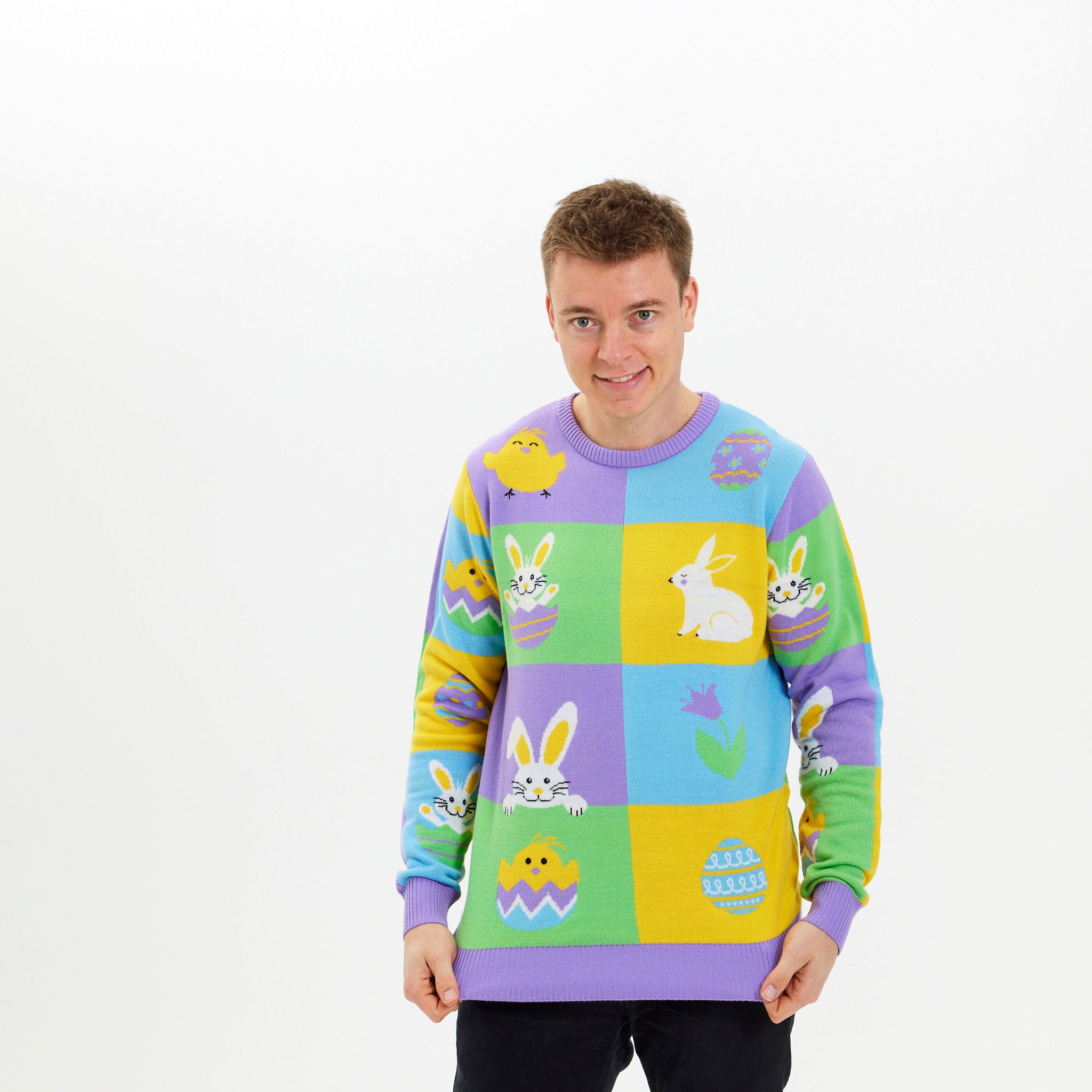 Patchwork Påsktröjan - Dam