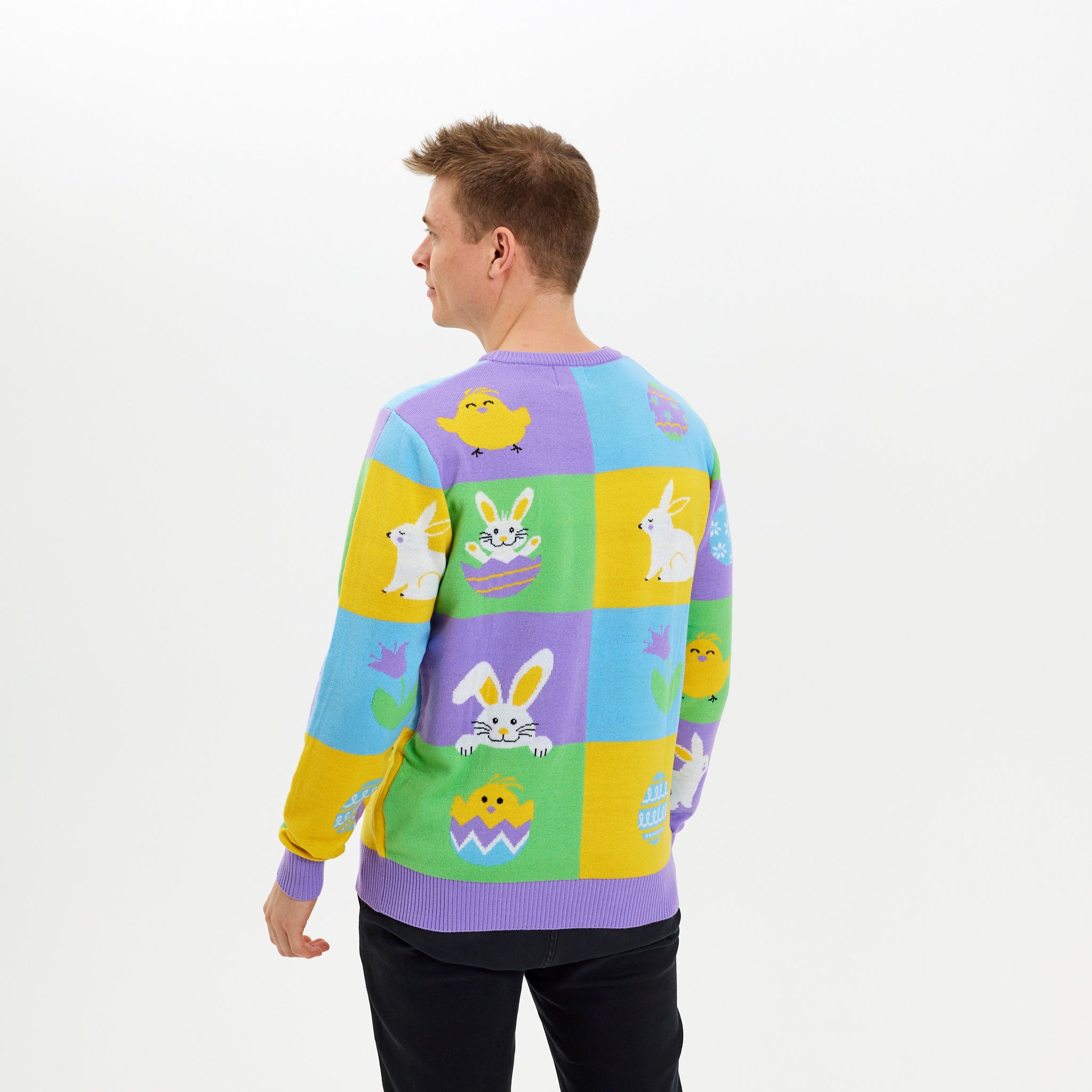 Patchwork Påsktröjan - Herr